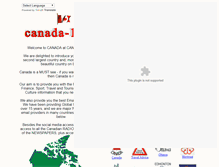 Tablet Screenshot of canada-11.com